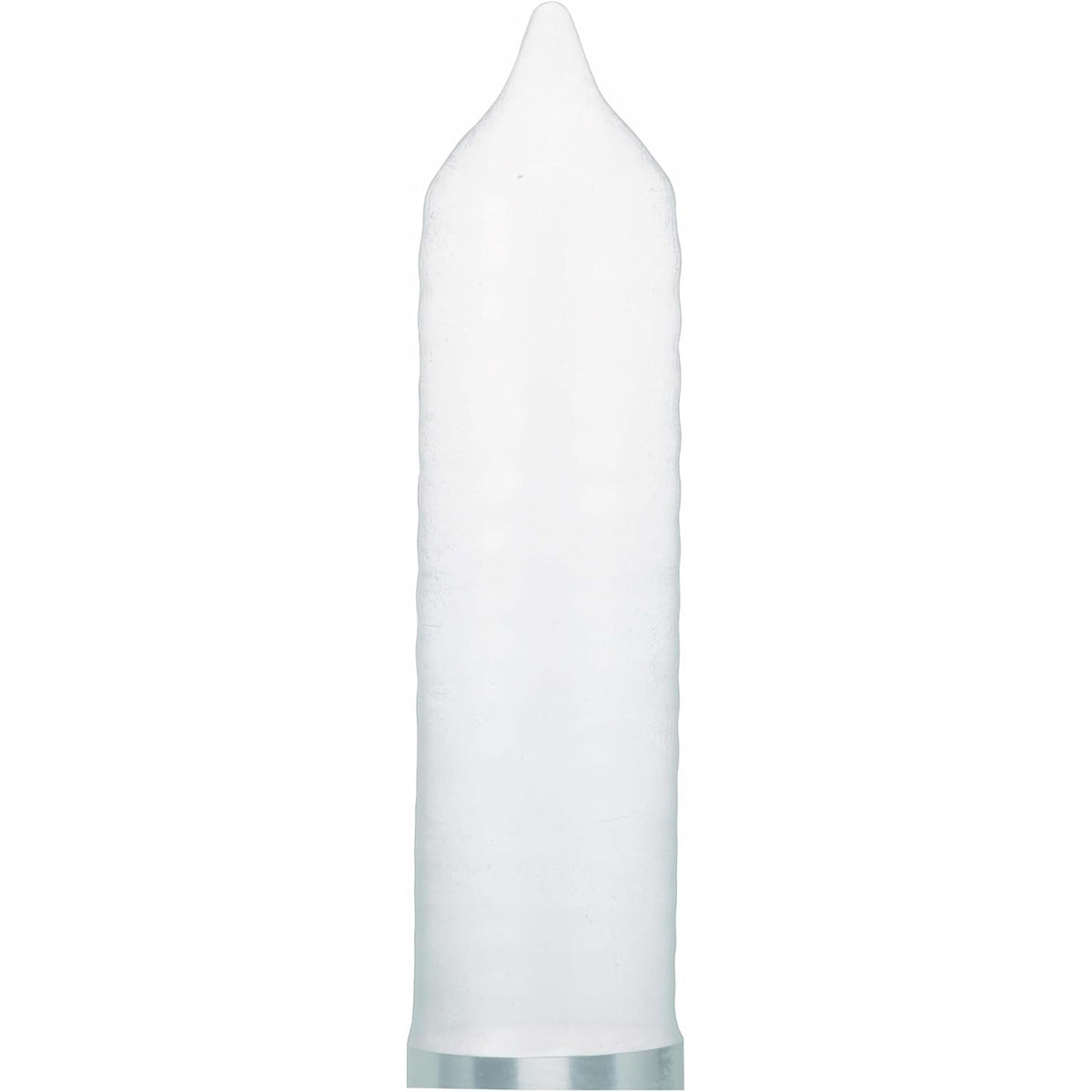 Close-up of a Sagami Original 0.01 Large polyurethane condom